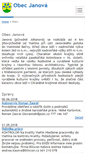 Mobile Screenshot of janova.cz